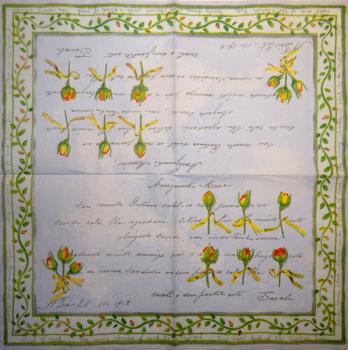 268 Rosen - 3-lagig (grün) - Ihr